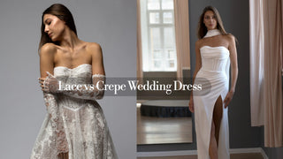 Lace vs Crepe Wedding Dress: Which Is Right for Your Body and Style?