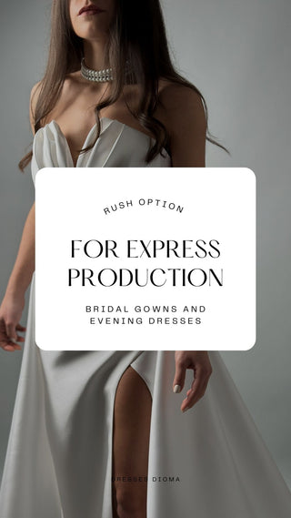 Eiloption für Expressproduktion und -lieferung DressesDioma