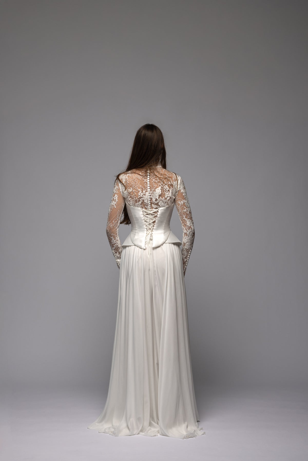 Minimalist Romantic A-line Wedding Dress