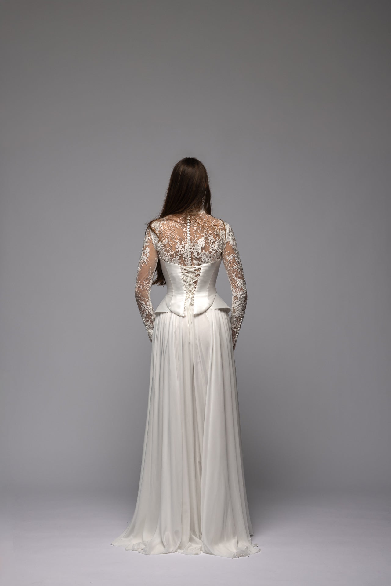 wedding dress bolero long sleeve Sweetheart A-Line Wedding Dress with Bolero and Removable Sleeves HAREM's Brides