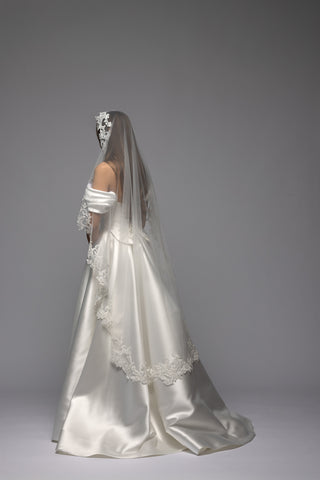 Minimalist Mikado Ball Gown Wedding Dress Dominanta