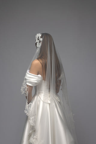Minimalist Mikado Ball Gown Wedding Dress Dominanta
